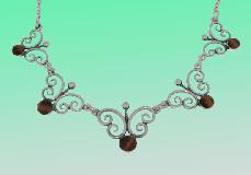 weitere Details zum Produkt: Collier: Barock groß 5-teilig Verlauf Produktbild: